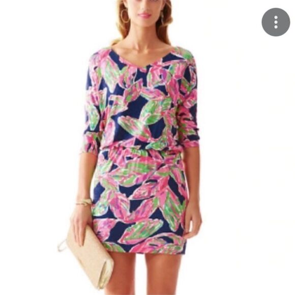 Lilly Pulitzer Cara Dolman Sleeve Dress - Picture 2 of 11